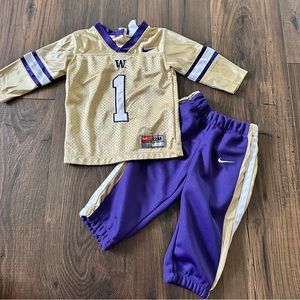 NIKE UW Toddler Jersey Warm Up Set 12 M